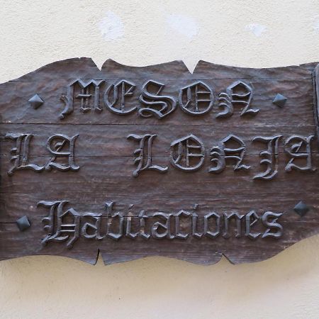 Hotel Mesón La Lonja Herbes Exterior foto