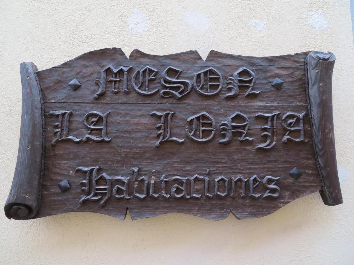 Hotel Mesón La Lonja Herbes Exterior foto